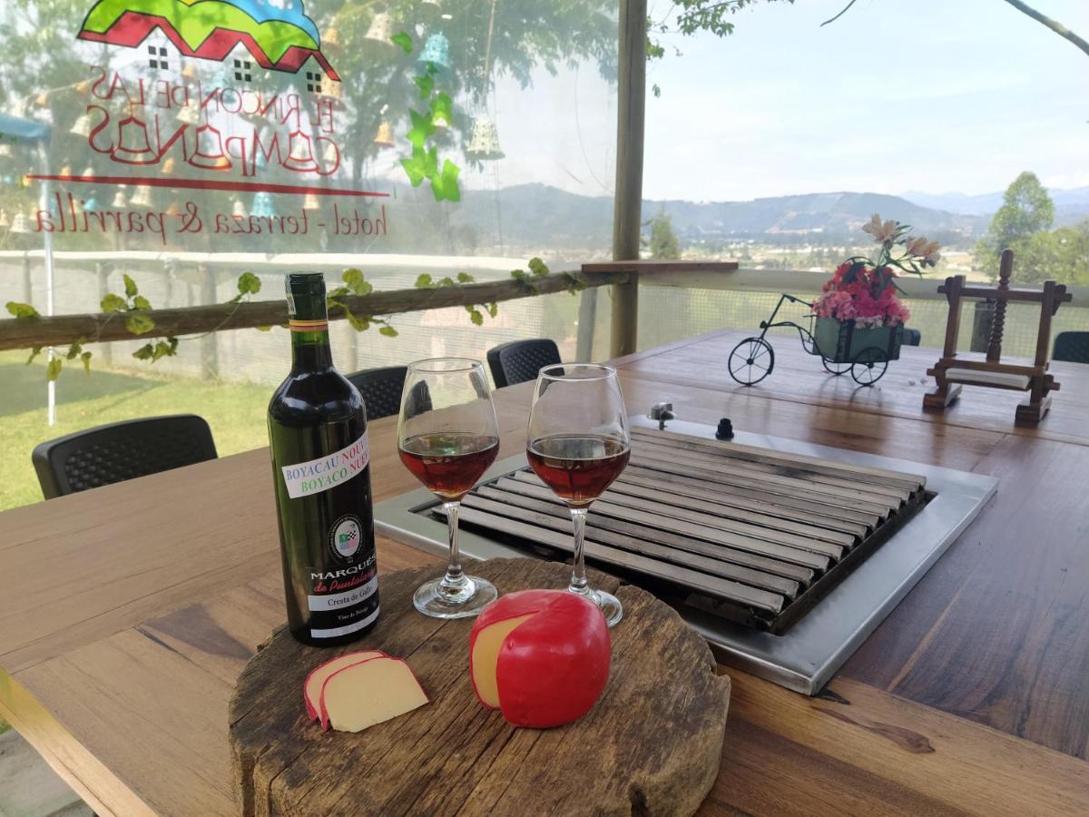 Hotel Cabanas El Rincon De Las Campanas Nobsa Eksteriør billede