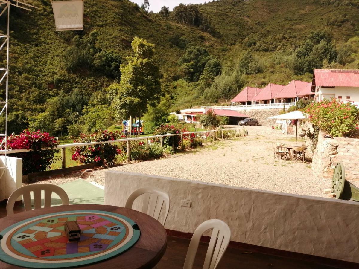Hotel Cabanas El Rincon De Las Campanas Nobsa Eksteriør billede