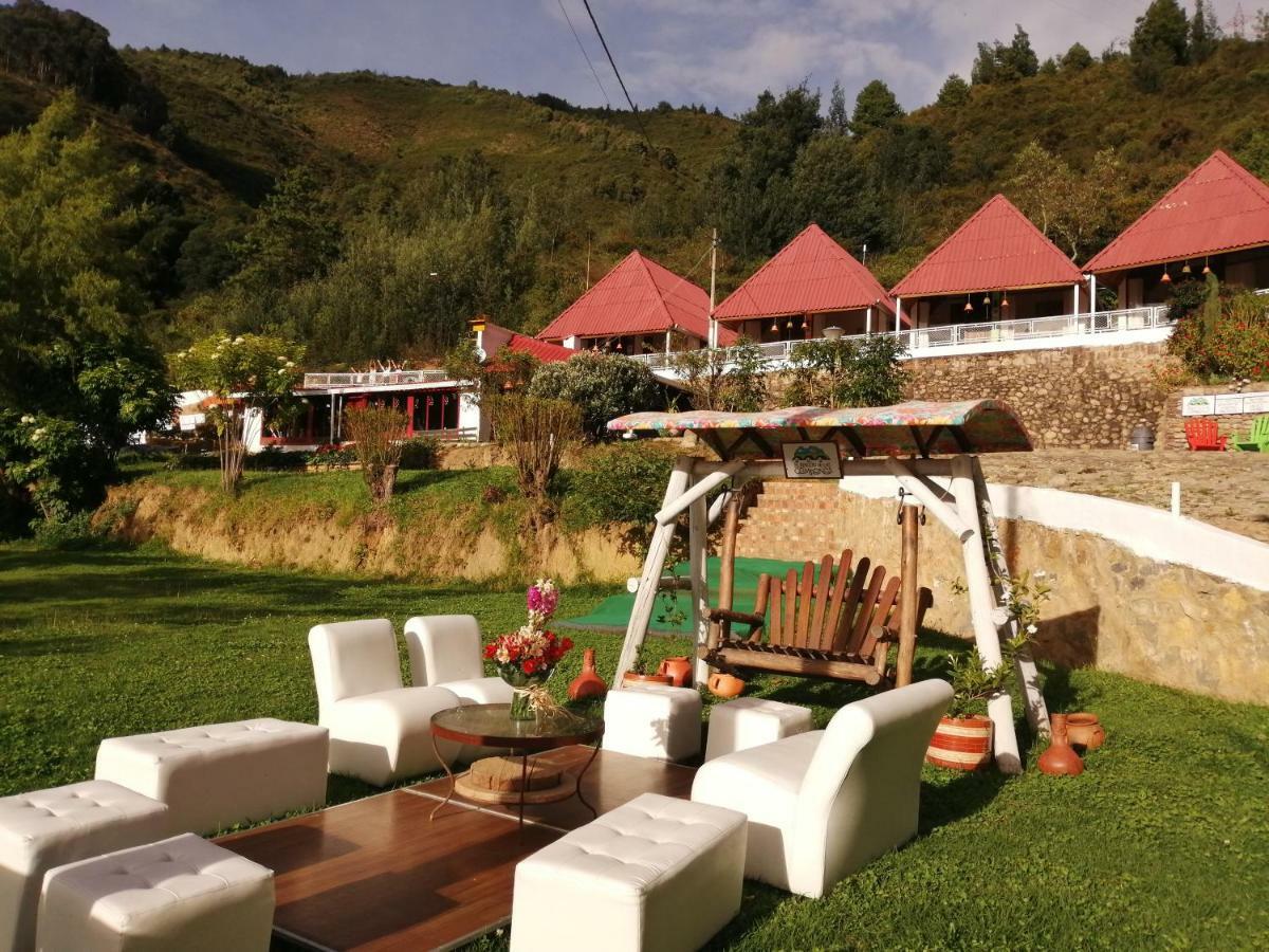 Hotel Cabanas El Rincon De Las Campanas Nobsa Eksteriør billede